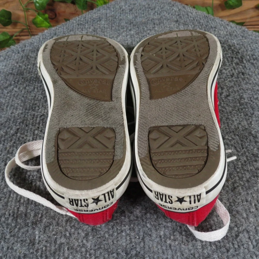 Converse Chuck Taylor All Star Boys 2 Red Canvas‎ Low Top Sneaker Classic Casual